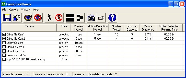 CamSurveillance Screenshot